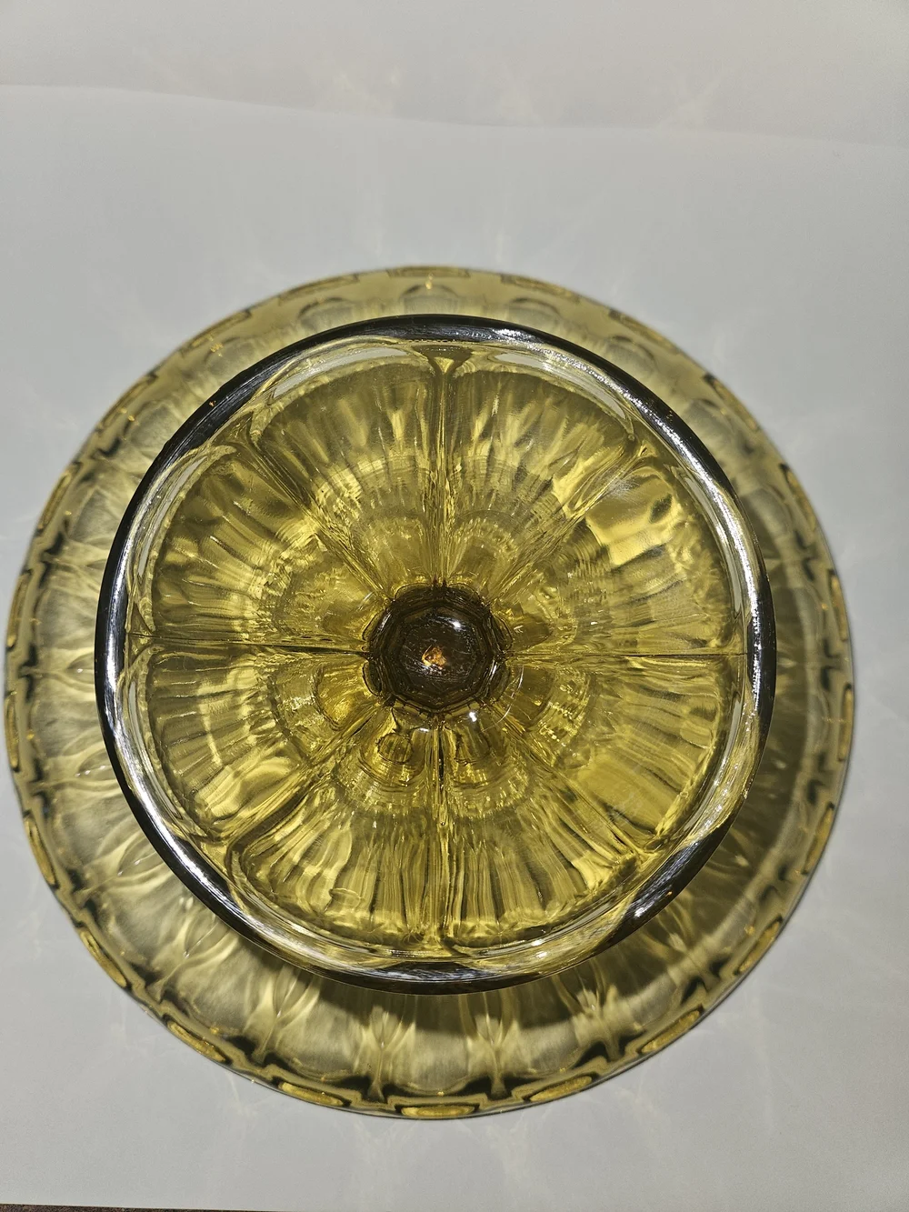 Anchor Hocking decorative amber